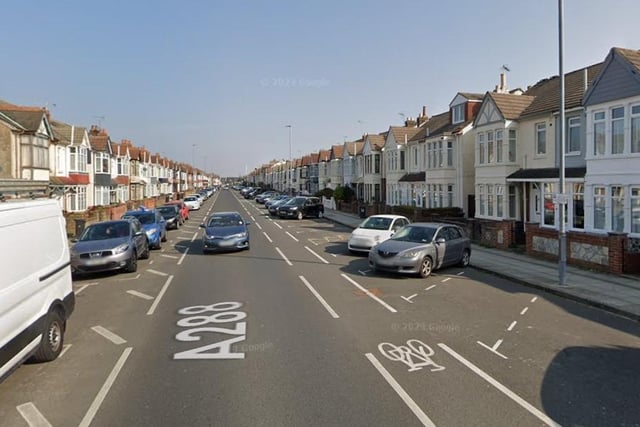 In Fratton Kingston the average house price was £220,000. Pic Baffins Road, Google.