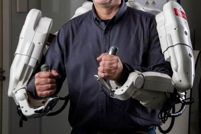 A robotic exoskeleton is being developed by scientist at the University of Portsmouth.