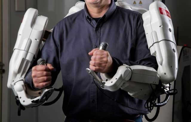 A robotic exoskeleton is being developed by scientist at the University of Portsmouth.