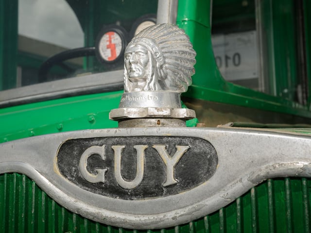 Pictured is: The Figure Head on a Guy bus.
Picture: Keith Woodland