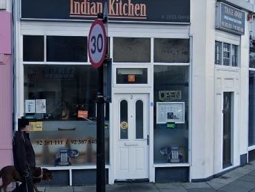 Indian Kitchen in Northern Road, Cosham, was given two votes by our readers.
