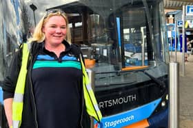 Portsmouth bus driver, Amie Clements