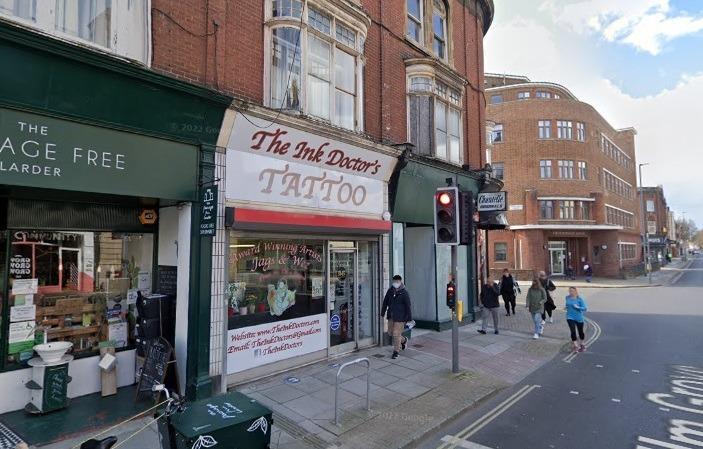 The Ink Doctor's Tattoo, Elm Grove, has a rating of 4.9 on Google with 65 reviews.