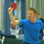 Paul May helped Cowplain Cocktails win 10-0 in the Portsmouth Table Tennis League. Picture: Mick Young.