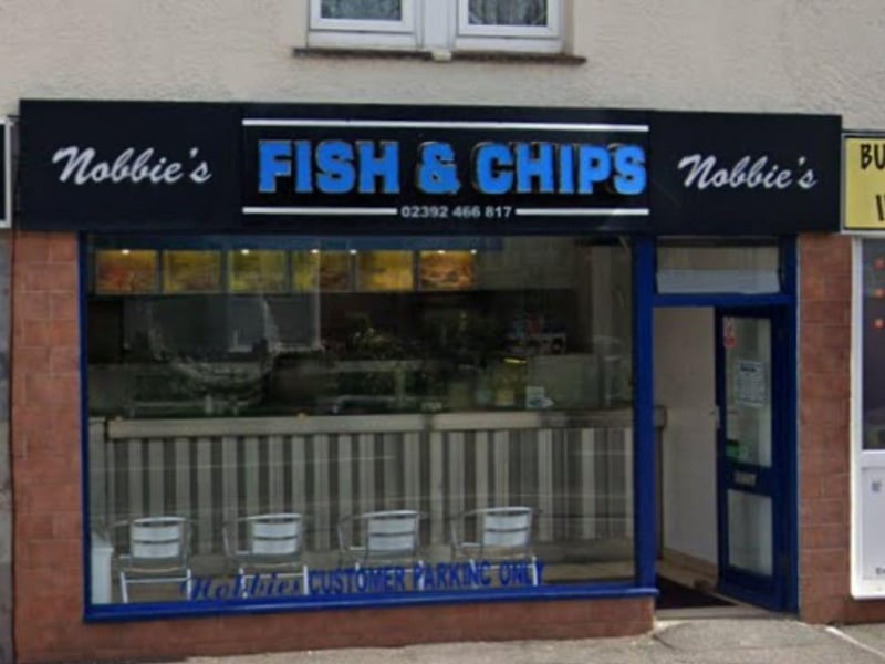 Nobbie's Fish and Chips at 26 Elm Grove, Hayling Island, was given a hygiene rating of 5 by the Food Standards Agency after an assessment on March 1.