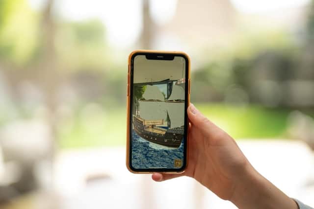 Time Detectives: The Mystery of the Mary Rose augmented reality game.