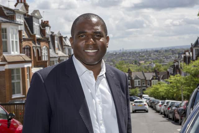 David Lammy MP.