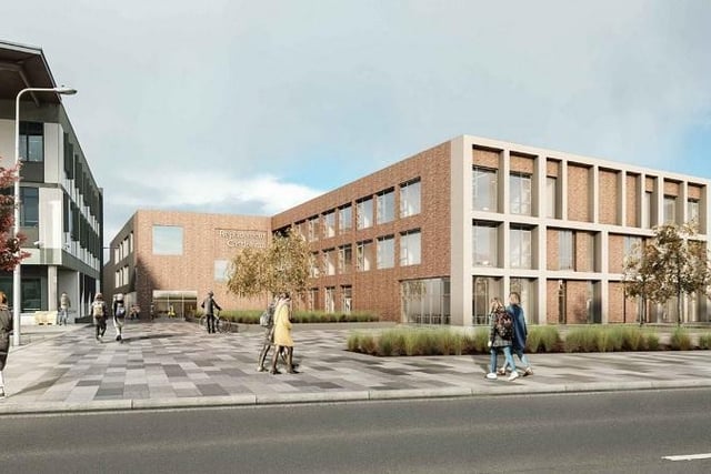 The replacement £28 million Castlebrae secondary school, in Craigmillar, will initially have a capacity for 1,200. It's due to be completed this year.