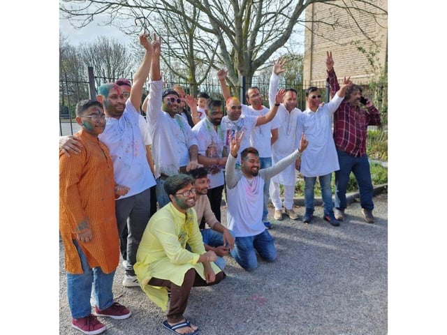 Portsmouth Hindu Society arranged the event on the bank holiday Sunday to enable the community to come together.