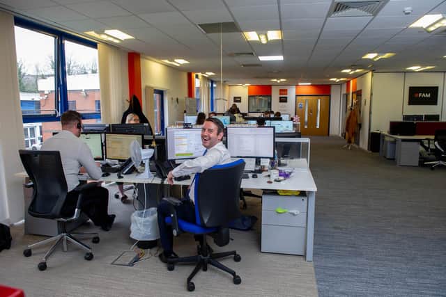 Pictured: The team at Paragon Marketing. Picture: Habibur Rahman