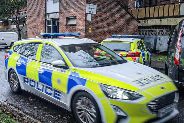 Police in Estella Road, Buckland, Portsmouth on Thursday Picture: Habibur Rahman