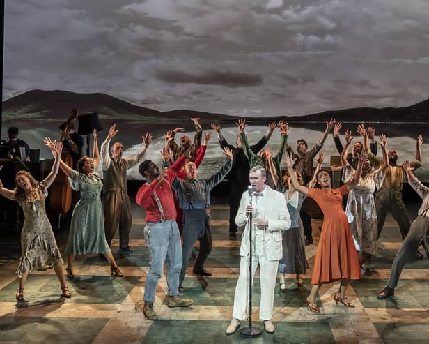 The company of Girl From The North Country, at Chichester Festival Theatre in January, 2023. Picture by Johan Persson