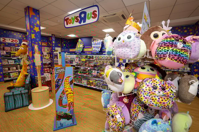 Inside the new Toys R Us shop in WHSmith, West Street, Fareham Picture: Chris  Moorhouse (231124-07)