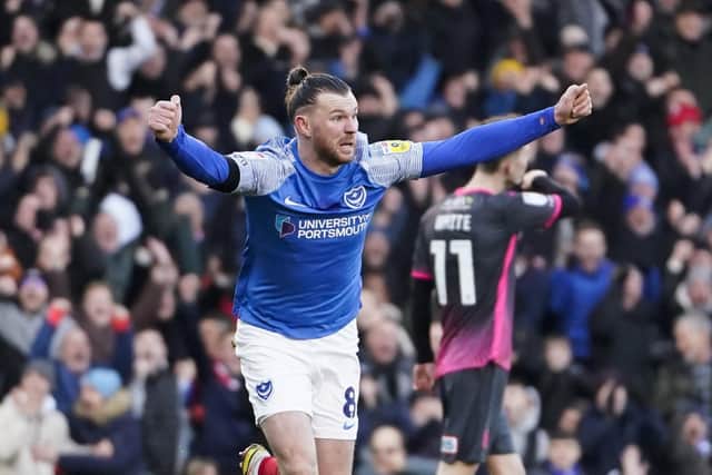 Ryan Tunnicliffe made 69 appearances and scored three times during his two-year Fratton Park stay