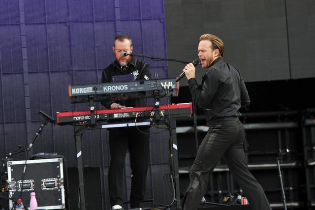 The band performed songs from their new album This Life alongside well-beloved classics like “Shine” and “You and Me” at St. Mary’s Stadium in Southampton on Saturday, June 1.Picture: Paul Windsor