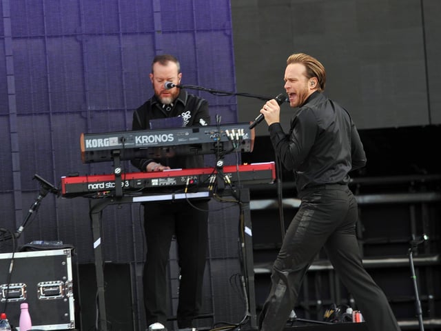 The band performed songs from their new album This Life alongside well-beloved classics like “Shine” and “You and Me” at St. Mary’s Stadium in Southampton on Saturday, June 1.Picture: Paul Windsor