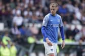 Joe Pigott spent the 2022-23 season on loan at Fratton Park, scoring seven times. Picture: Jason Brown/ProSportsImages