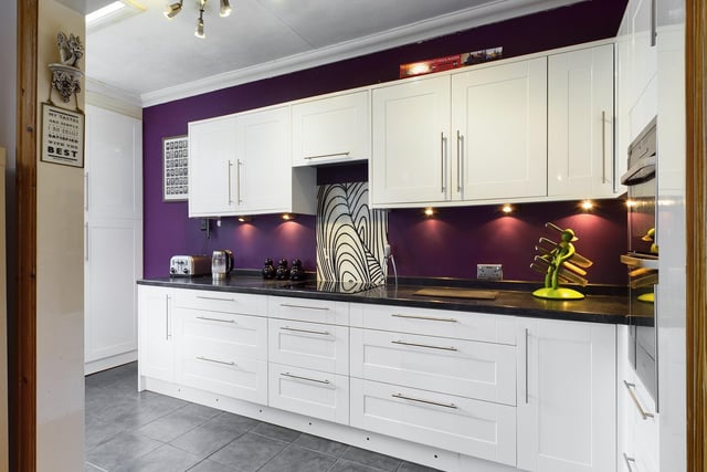 The kitchen in the Merrivale Road home.