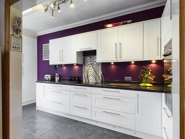 The kitchen in the Merrivale Road home.