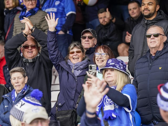 These fans had to set off early on Saturday morning to make the 12.30pm kick-off