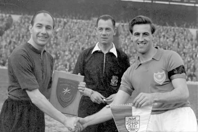 Pompey are mourning the death of former defender Cyril Rutter.