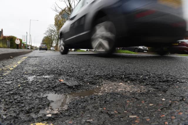 Potholes are a bugbear of Portsmouth drivers