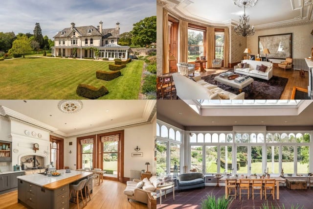 This property comes with seven bedrooms, four bathrooms and four reception rooms and it is on the market with Savills.