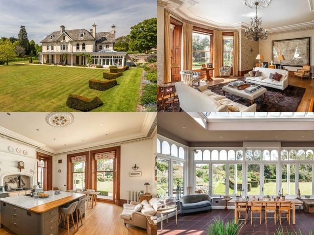 This property comes with seven bedrooms, four bathrooms and four reception rooms and it is on the market with Savills.