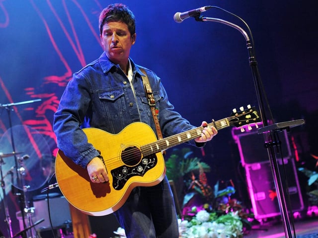 Noel Gallagher's High Flying Birds at Portsmouth Guildhall on March 20, 2024. Picture by Paul Windsor