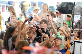 A summer disco party took place at Port Solent on Tuesday, July 25.
Picture: Sarah Standing (250723-9783)