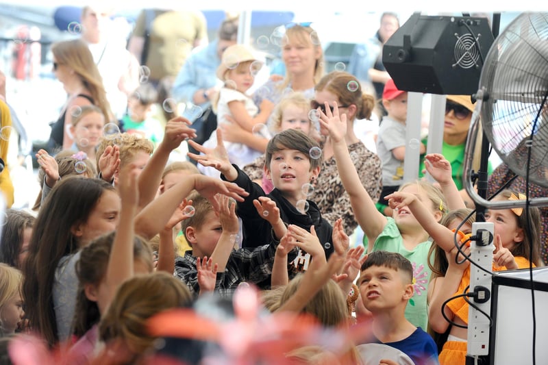 A summer disco party took place at Port Solent on Tuesday, July 25.
Picture: Sarah Standing (250723-9783)