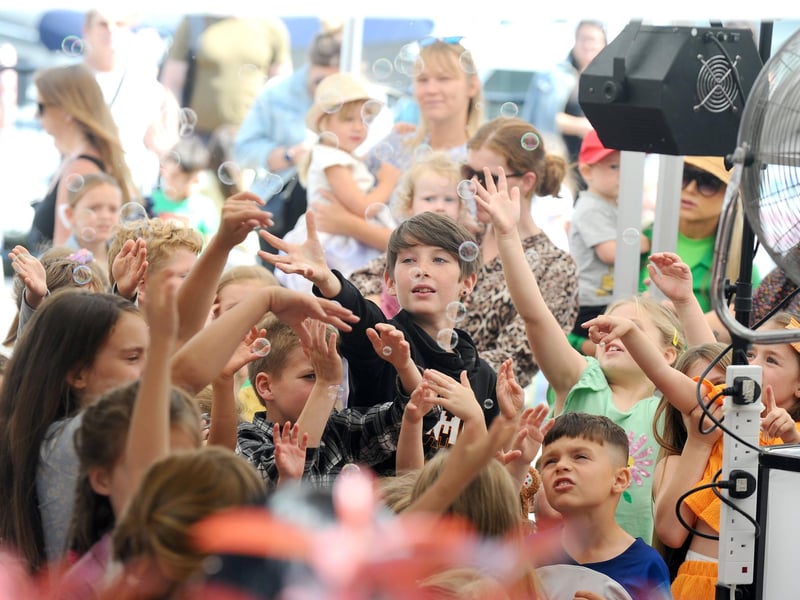 A summer disco party took place at Port Solent on Tuesday, July 25.
Picture: Sarah Standing (250723-9783)