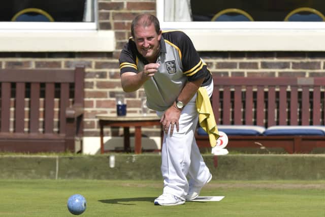 Adrian Snook won Priory's only rink in their Portsmouth Bowls League loss to leaders Waverley. Picture: Neil Marshall