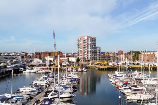 McCarthy Stone's Viewpoint development in Gosport is in a prominent seasfront position