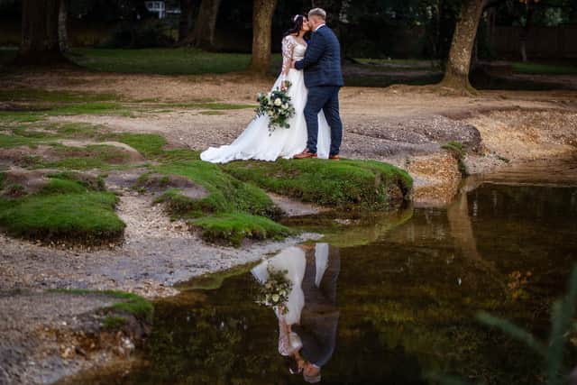 Jemma and Luke Wainwright's wedding.
Picture: Carla Mortimer Wedding Photography.