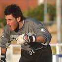 Alex Hards pictured playing for Fareham Town in 2005. Picture by Mick Young