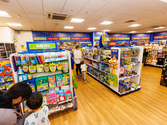 The Toys R Us has opened in the WH Smith store in Havant's Meridian Centre.