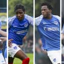 Pompey academy talents (L-R): Destiny Ojo, Koby Mottoh, Sam Folarin and Dan Murray.