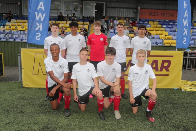 Chichester City Colts U15s at the Havant and Waterlooville FC Summer Tournament. Picture: Dave Haines
