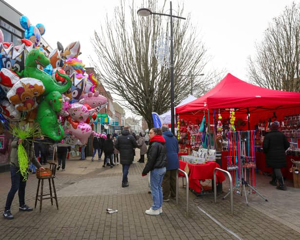Waterlooville Christmas market 
Picture: Chris Moorhouse (jpns 021223-31)