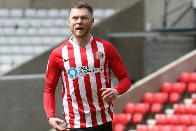 Aiden O'Brien is poised to link up with former Sunderland team-mate Denver Hume at Pompey.    Picture: Pete Norton/Getty Images