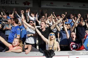 When will Pompey fans be allowed back into stadiums to watch their team play again?