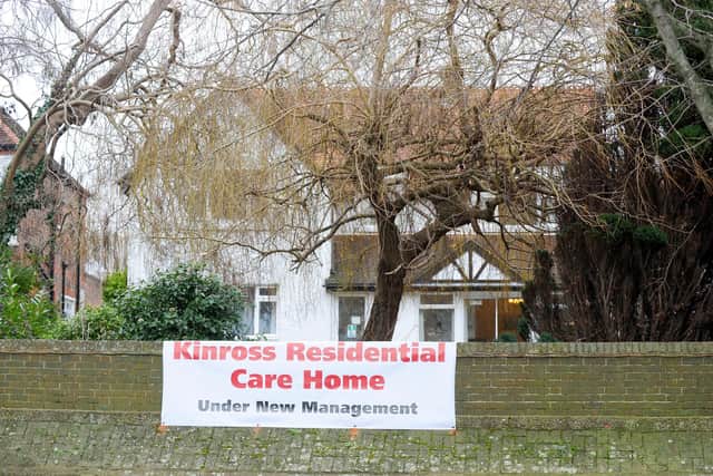Kinross Residential Care Home in Havant Road, Drayton, Portsmouth. Picture: Sarah Standing