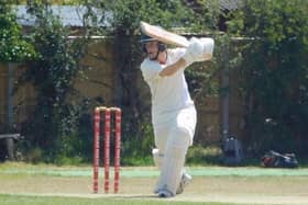 Locks Heath opener Joe Baker passed 1,000 Hampshire League runs for the season in  the final game of the  County Division 3 South campaign