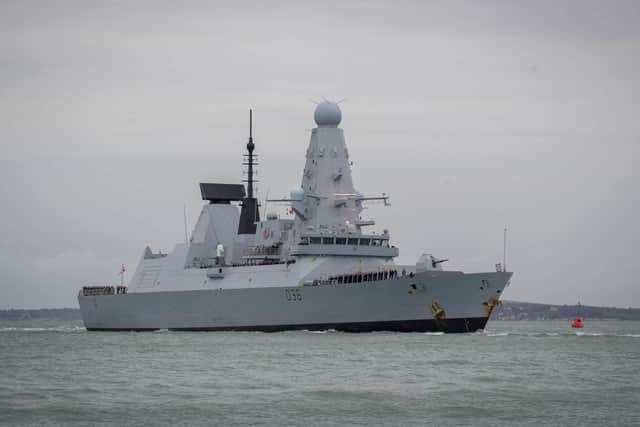 HMS Defender arrives in Portsmouth

Picture: Habibur Rahman