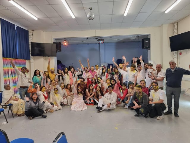 Portsmouth Hindu Society celebrated the Festival of Colours (Holi) at Portsmouth Deaf Centre on Sunday, March 31.