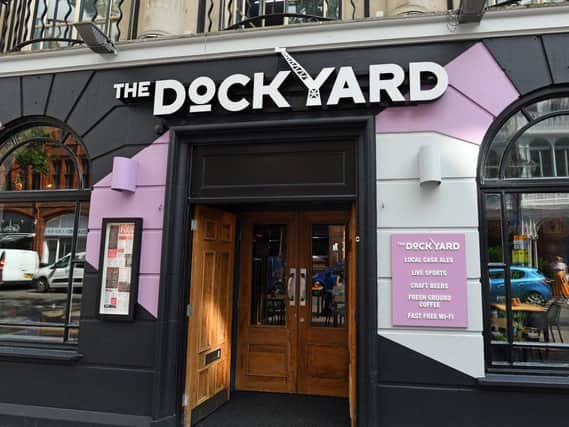 The Dockyard, in Guildhall Walk, is set to reopen next month.