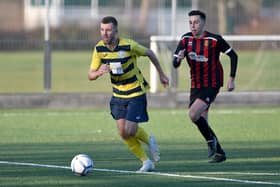 Ashton Leigh on his way to scoring his second goal for Paulsgrove against Fleetlands.

Picture: Neil Marshall