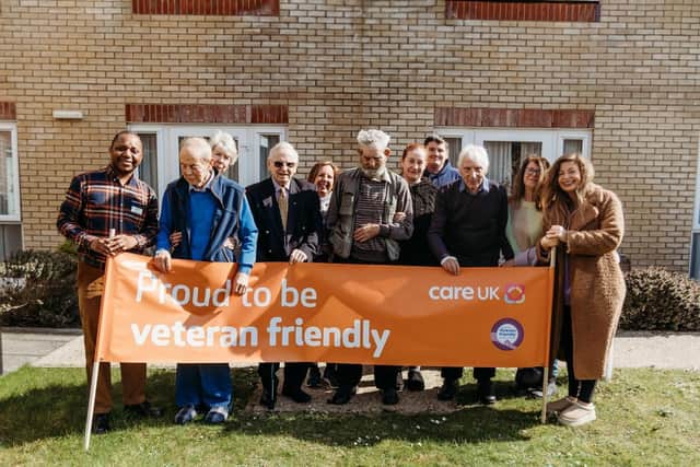 Pear Tree Court is celebrating after being awarded Veteran-Friendly status.