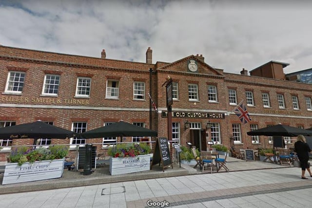 This pub can be found in Portsmouth. Vernon Buildings, Gunwharf Quays; follow brown signs to Gunwharf Quays car park; PO1 3TY. The guide says: ‘Nicely converted historic building in a prime waterfront development with real ales and well liked food.’